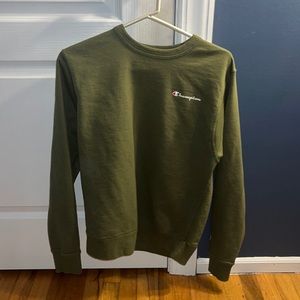 Green Champion Crewneck